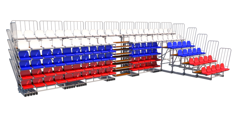 Трибуна телескопическая